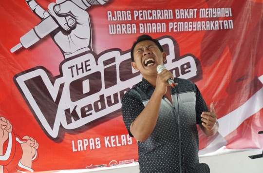 Para Narapidana ‘Unjuk Gigi’ di Panggung The Voice Kedungpane